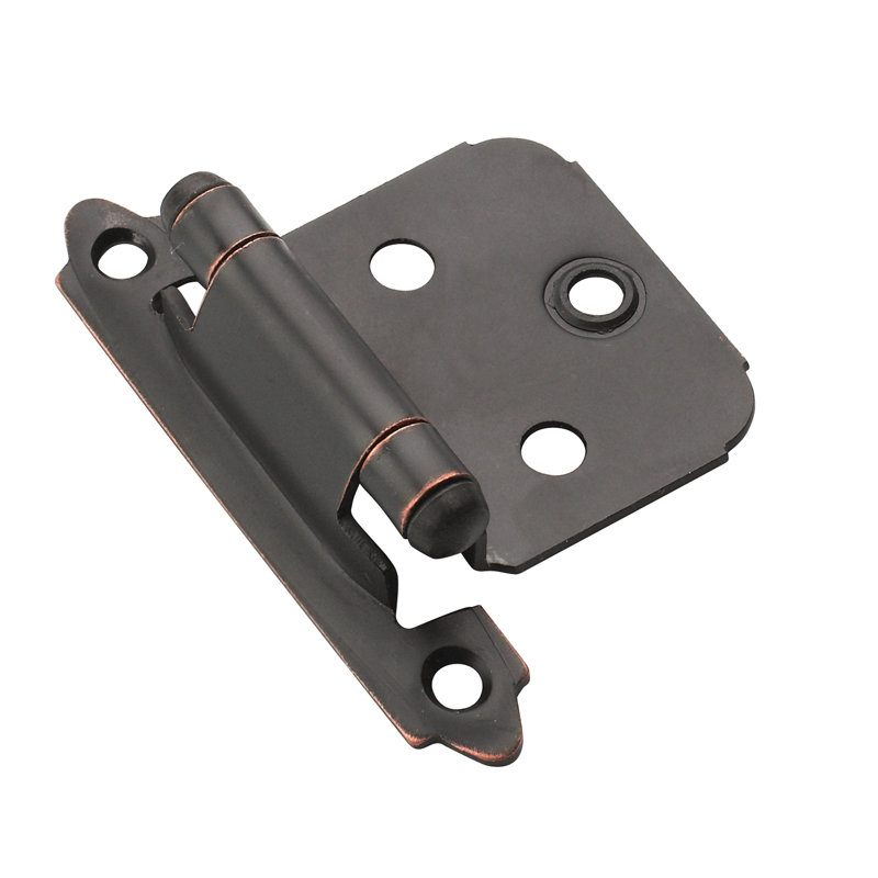 Face Mount Overlay Hinge, Oil Rubbed Bronze