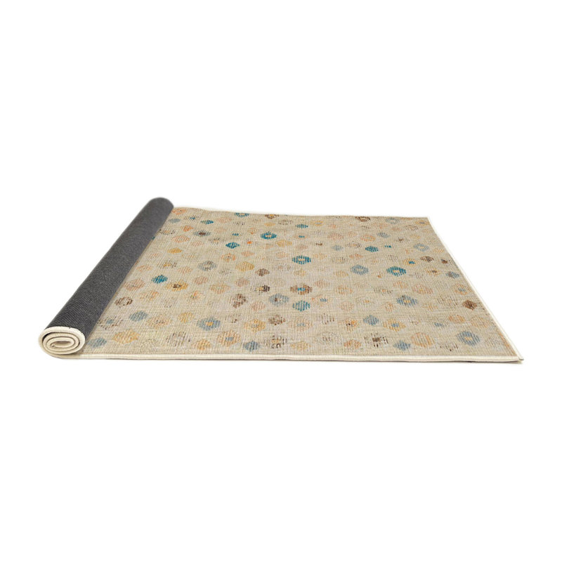 Tapis abstrait moderne 5080, Rond 7 pi