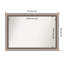 Miroir d'appoint mural mat en plastique Fahida-1495305048