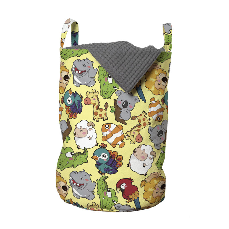 Fabric Laundry Bag with Handles