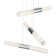 Cho 6-Light Crystal Chandelier, Chrome Finish