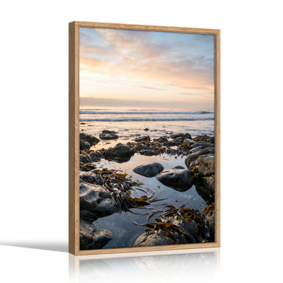 «Ocean Rocks», reproduction d'art sur toile, ensemble de 1