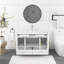 48" Bathroom Vanity With Ceramic Sink Combo-611904103