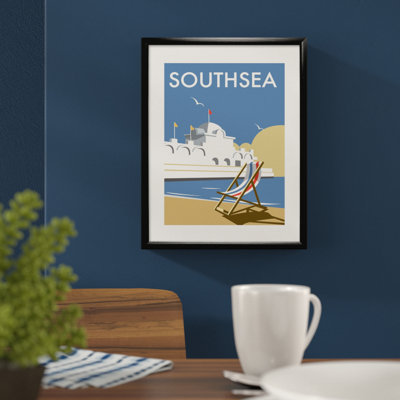 Dave Thompson - Single Picture Frame Print on Canvas