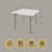 36'' Square Portable Card Table