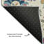 Tapis floral Goulven AMF1006 lavable à la machine de qualité supérieure-114160350