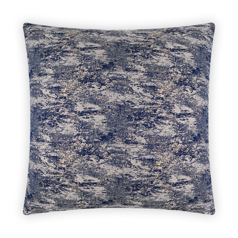 Stardust Pillow Cover & Insert, Royal, Square 20"