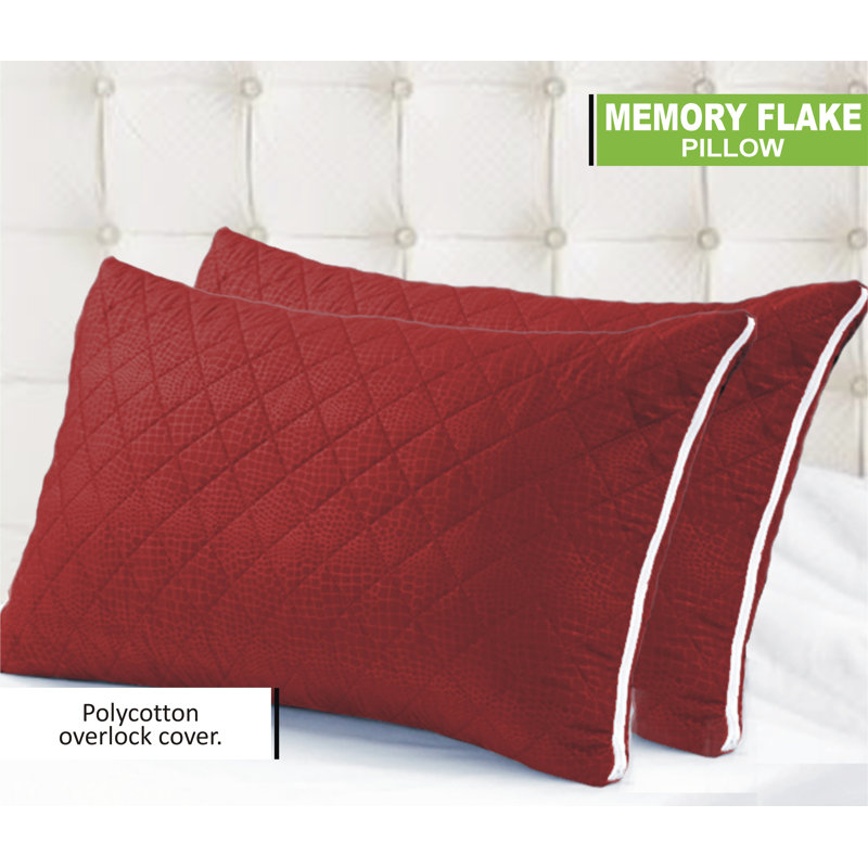 Kustas Shredded Memory Foam Medium Support Pillow