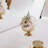 Metal Vase, Mini Metal Gold Flower Vase-1447346311
