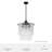 Ontario 3 Light Pendant Ceiling Light Fixture-107350124-107350125