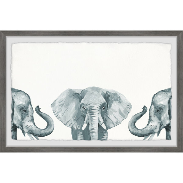Papier peint Motif indien avec des éléphants
