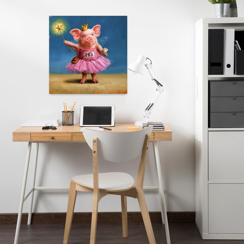 Tooth Fairy, art urbain contemporain, H 18 po x l 18 po