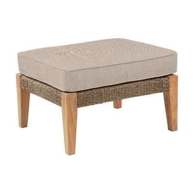 Hadley Rectangle Outdoor Sunbrella® Ottoman Patio Ottoman