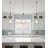 1-Light Gold Kitchen Pendant Light