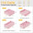 12 Pack Drawer Organizer Set - 114 Cells Foldable Fabric Dresser Dividers For Clothes, Socks, Bras, Underwear, Ties, Belts And Scarves, Non-Woven Storage Bins For Bedroom And Dorm-835216300