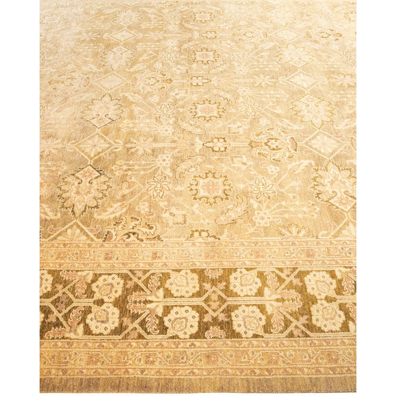 Kendale One-of-a-Kind 9' 1" X 11' 10" Hand Knotted Area Rug