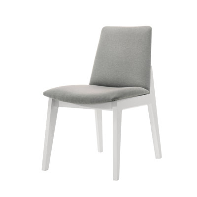 4 Piece Solid Back Side Chair Set with Bench
