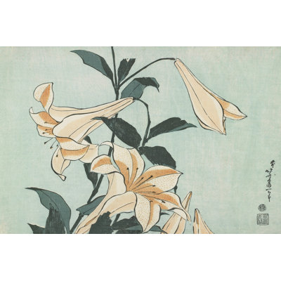 Katsushika Hokusai floral II