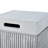 Outdoor Tank Cover Table With Vertical Slats-12665833