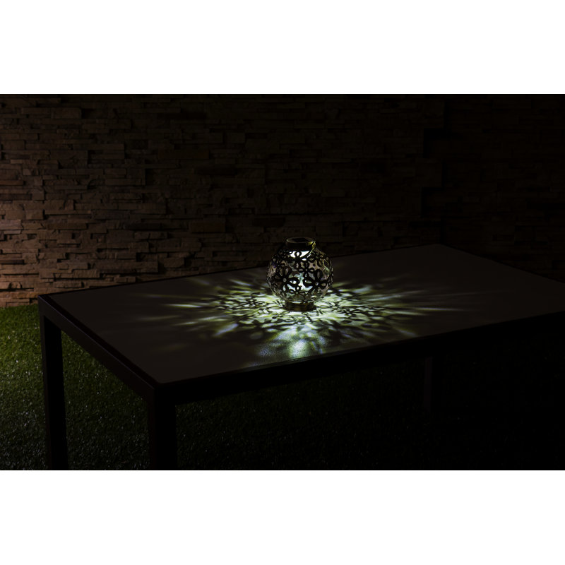 Charette 7.09'' Solar Powered Globe Lantern