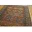 Antique Rustic Geometric Tribal Caucasian Late 19th Century Square Shirvan Rug