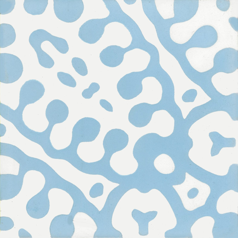 Marikka 8" x 8" Cement Patterned/Concrete Look Wall & Floor Tile, Versela