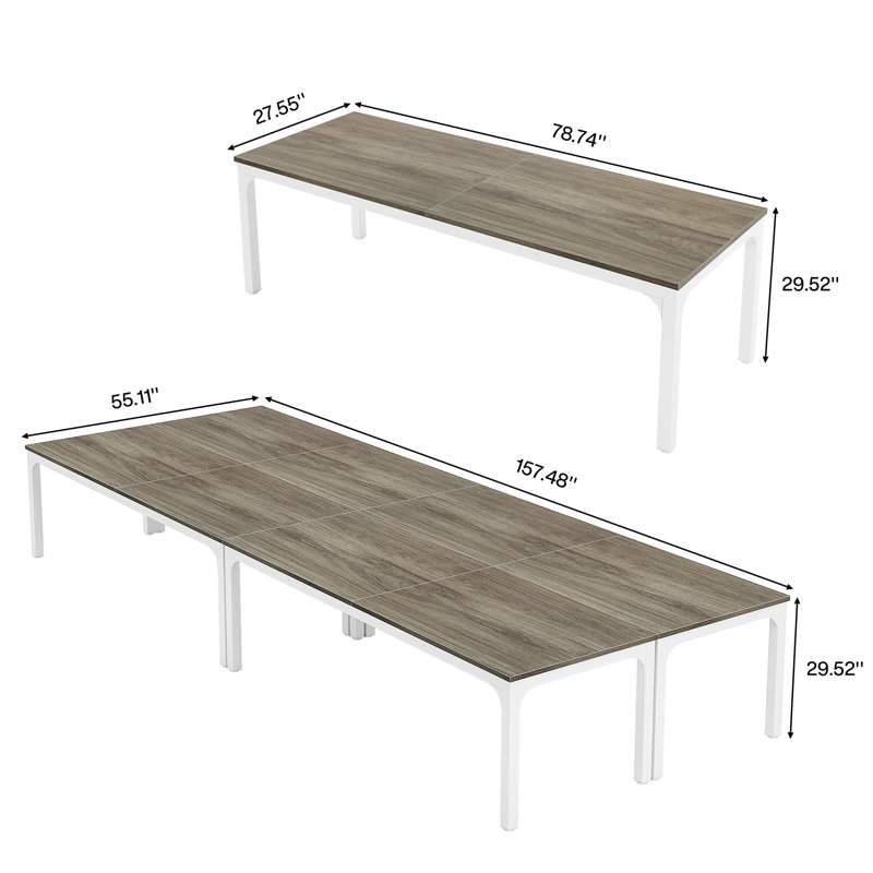 Table de réunion Mareme, Chêne