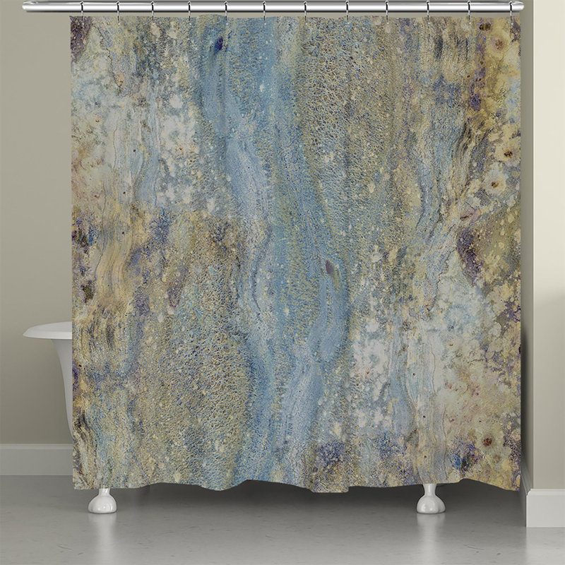 Rideau de douche Minéral Flow 71 "x 72"