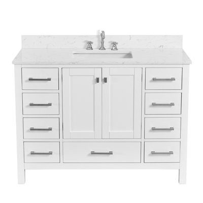 48-inch Bathroom Vanity With Engineered Stone Top