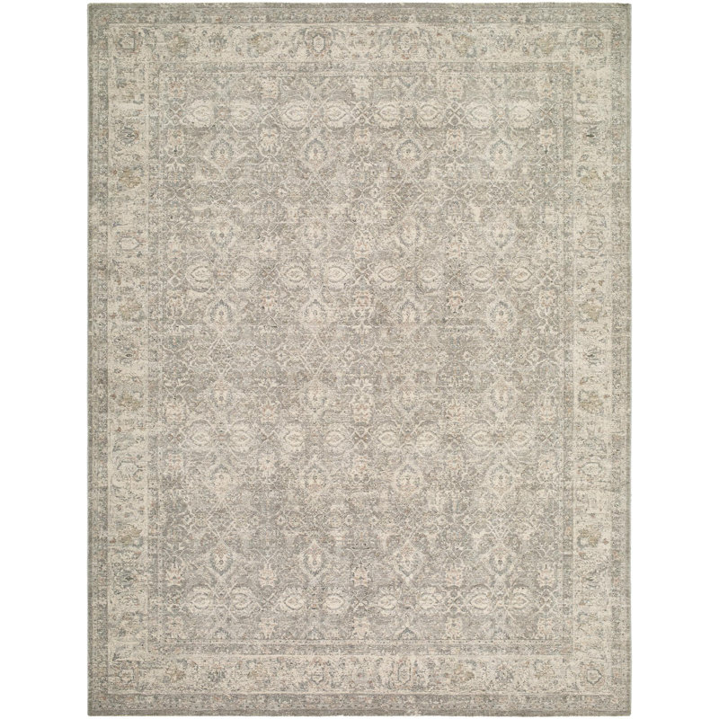Tapis d'intérieur tissé à la machine Hendrick, Rectangle 9 pi x 12 pi 2 po