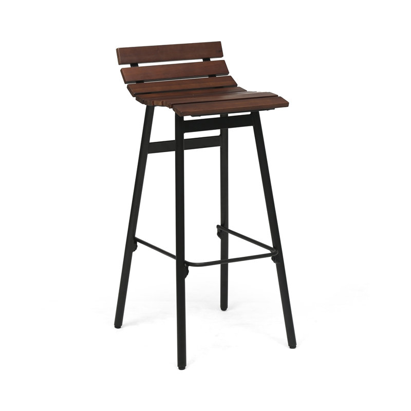 Tabouret nordique, Marron foncé