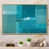 Toile naturelle avec cadre flottant