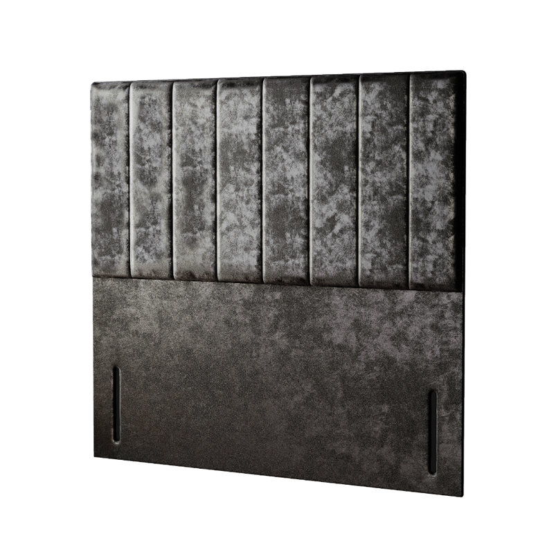 Hedley Divan Bed Base, Small Double (4'), Black, 4 Drawers