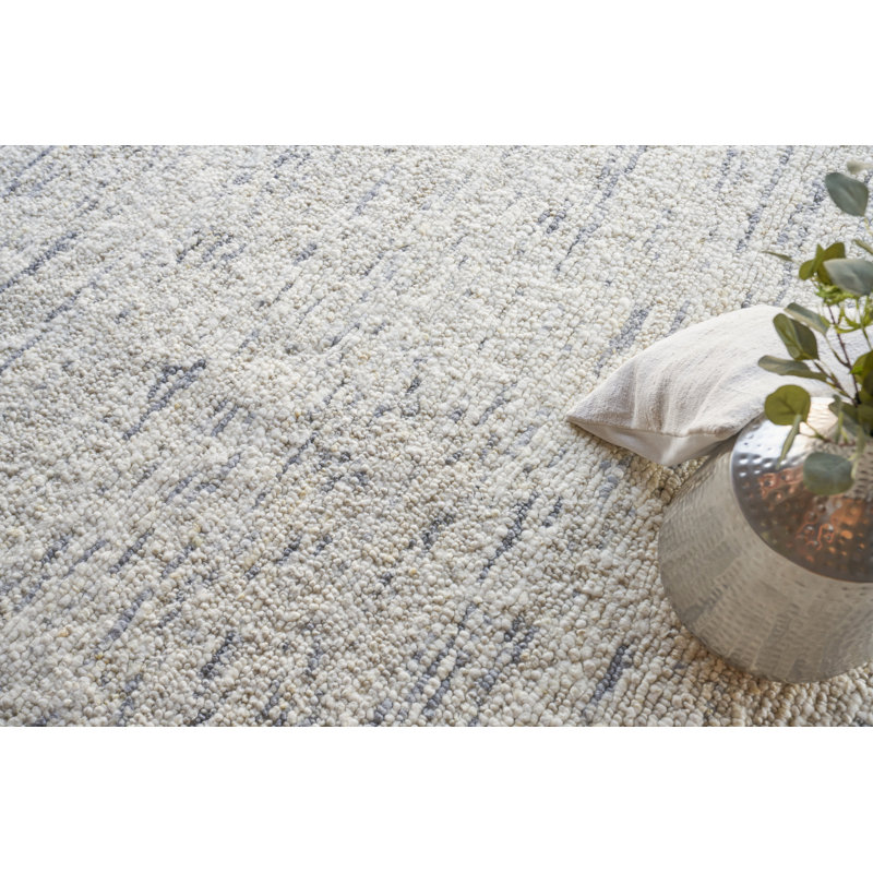 Borelli Wool Area Rug, Rectangle 8' x 10'