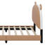 Lit plateforme tapissier simple avec tête de lit en forme d'ours-236636918