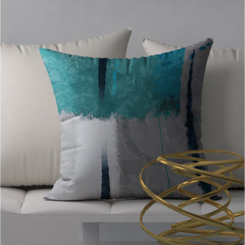 Housse de coussin carrée/insert, 20 po X 20 po
