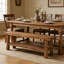 Solid Wood Bench