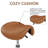 Krail Adjustable Height Ergonomic Lab Stool with Wheels-1697542432