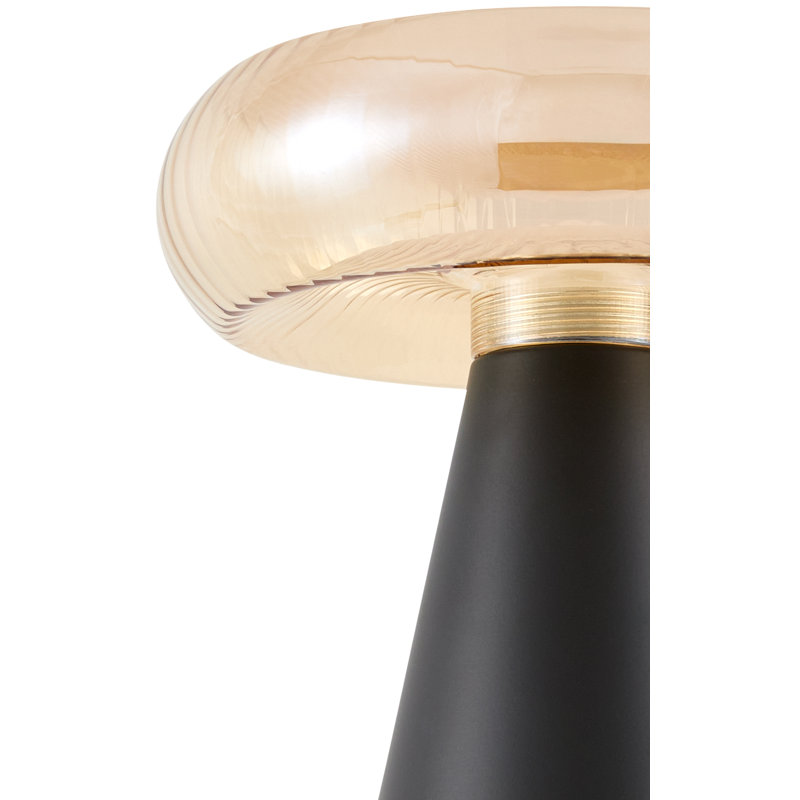 Lampe de table Lilleah, Noir, noir, noir, noir