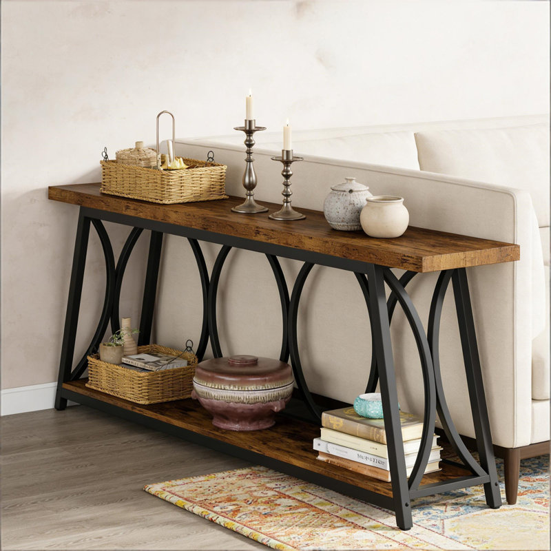 Table d'entrée, Brun rustique