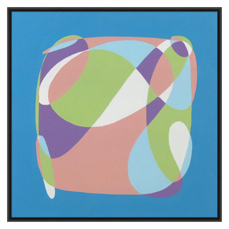 «Fluid Forms 11» par Goderwis, Kyle, H 40 po x l 40 po, Noir