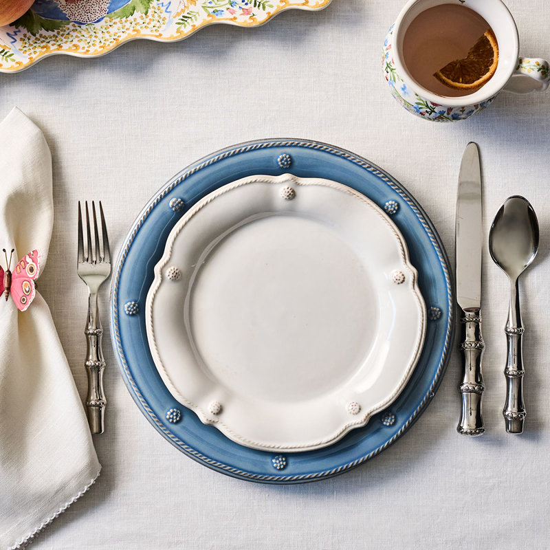 Berry & Thread Dinner Plate, Chambray