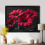 Monochromes rouges, romantiques, lueur romantique I - marguerites, impression d'art mural-558742166-558741866