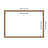 Antique Bronze Framed Dry Erase Magnetic Board Organization Boards-255680442