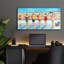 Art mural en verre Rosecliff Heights-1113709327
