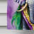 Double Sided 40'' H x 28'' W Polyester Mardi Gras House Flag