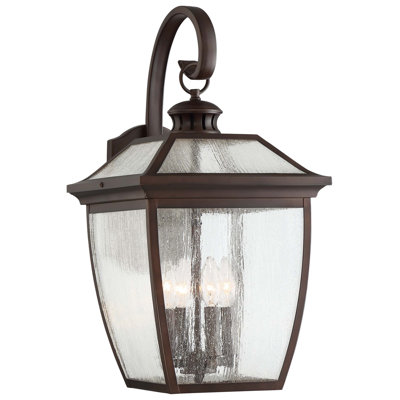 Lanterne murale d’extérieur 4 lumières Auer