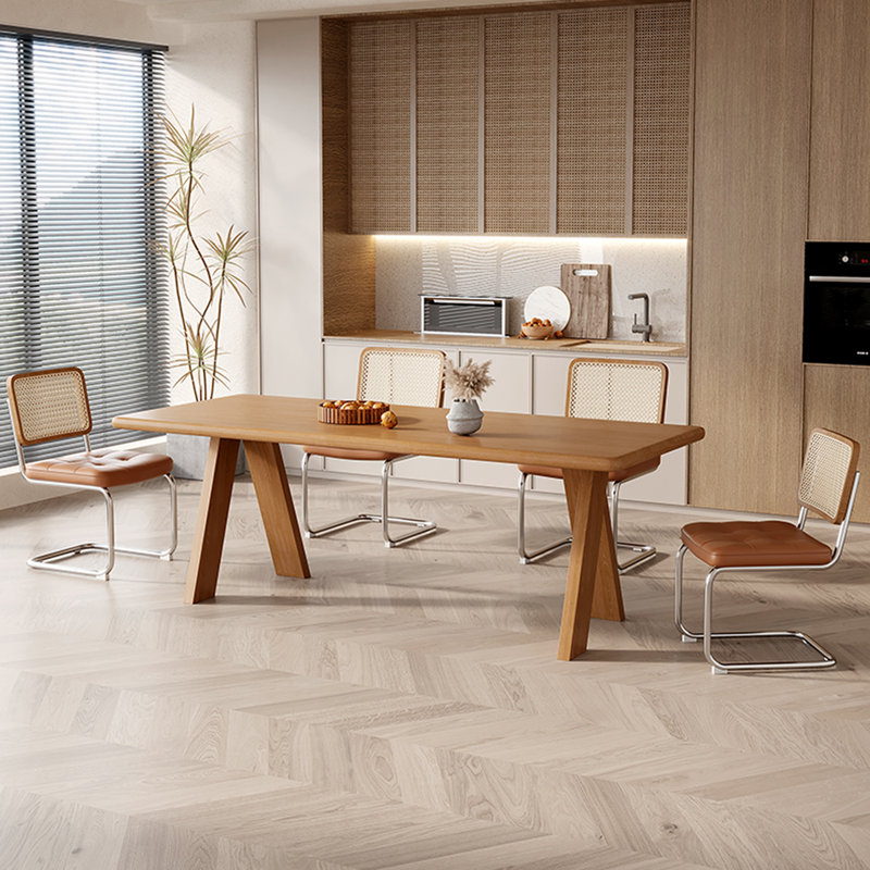 Ensemble de salle à manger Kaylena, H 29,53 po x L 55,12 po x l 27,56 po, 7 pièces : table, 6 chaises