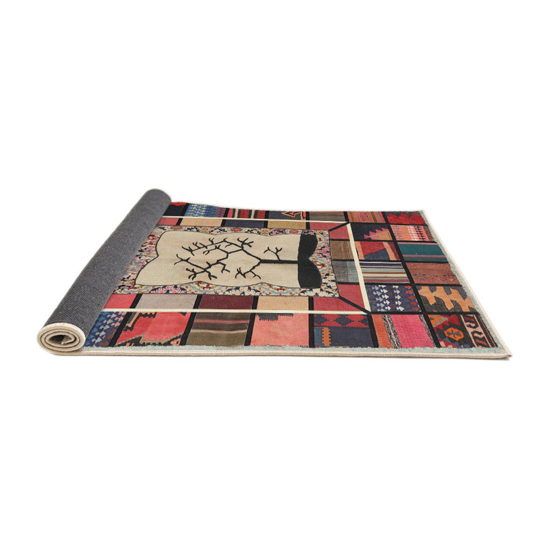 Patchwork Indoor Rug, Round 6'