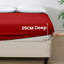 Super Luxury Microfiber 25 cm Plain Fitted Sheet -1109810124-1109810161